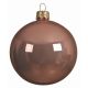 Χριστουγεννιάτικη Μπάλα Γυάλινη Soft Terra Γυαλιστερή (8cm)