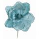 Χριστουγεννιάτικο Λουλούδι Γαλάζιο Μανώλια (25cm)