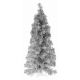 Χριστουγεννιάτικο Επιτραπέζιο Δέντρο Ασημί Slim (75cm)