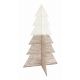Χριστουγεννιάτικο Δέντρο Τρισδιάστατο με Σαμπανι και Λευκο Glitter (120cm)