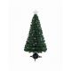 Χριστουγεννιάτικο Φωτιζόμενο Δέντρο Πράσινο με Οπτικές Ίνες και Αστέρια (150cm)