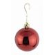 Χριστουγεννιάτικη Μπάλα Κόκκινη Γυαλιστερή (15cm)