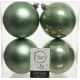 Χριστουγεννιάτικες Μπάλες Πράσινες - Σετ 4 τεμ. (10cm)