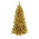 Χριστουγεννιάτικο Στενό Δέντρο GOLD SLIM (2,1m)