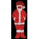 Χριστουγεννιάτικος Φωτιζόμενος Ακρυλικός Άγιος Βασίλης με LED (160cm)